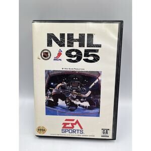 NHL 95 Sega Genesis Complete in Box